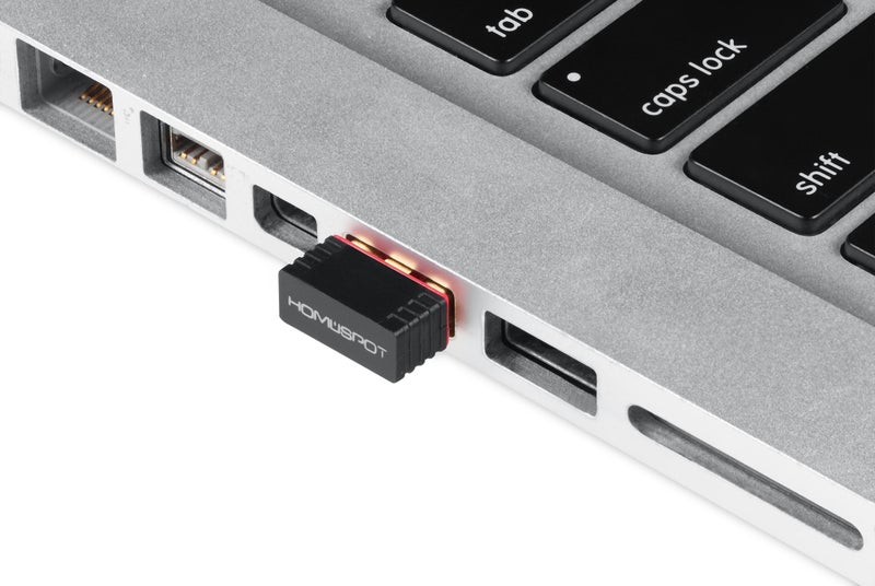 HomeSpot 150Mbps Wireless N WiFi USB Nano Adapter, Network LAN Card 802.11n, for Raspberry Pi/Windows XP/Vista/Win7/Linux/Mac OS - Image 4